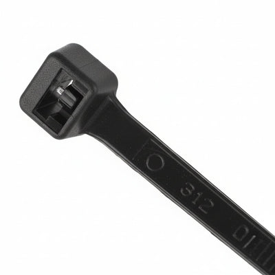 Panduit 7.4" 30lb Black Weather Resistant Pan-Ty® Polypropylene Cable Ties 1,000/bag Part #PLT2S-M100