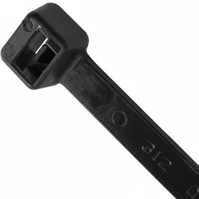 Panduit 14.5" 30lb Black Weather Resistant Pan-Ty® Polypropylene Cable Ties 1,000/bag Part #PLT4S-M100