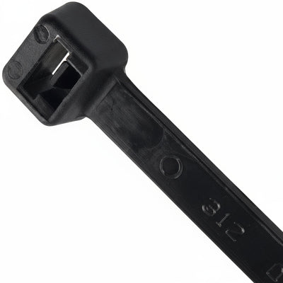 Panduit 11.4" 50lb Black Weather Resistant Pan-Ty® Polypropylene Cable Ties 250/bag Part #PLT3H-TL100