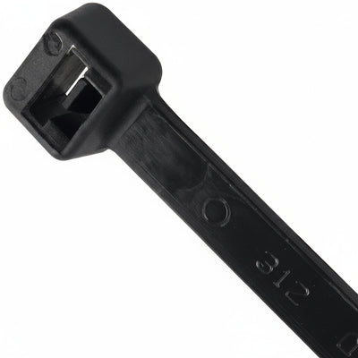 Panduit 14.5" 50lb Black Weather Resistant Pan-Ty® Polypropylene Cable Ties 250/bag Part #PLT4H-TL100