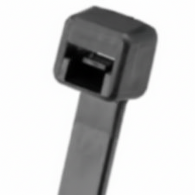 15" 60lb UV Black Polypropylene Cable Ties 100/bag Part #PP15-60-0C