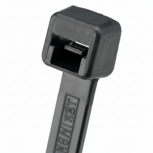 12" 25lb UV Black Polypropylene Cable Ties 100/bag Part #PP12-25-0C