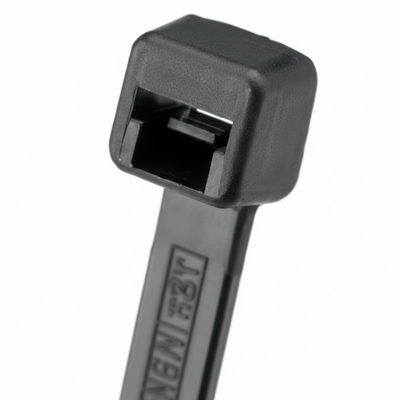 12" 25lb UV Black Polypropylene Cable Ties 100/bag Part #PP12-25-0C