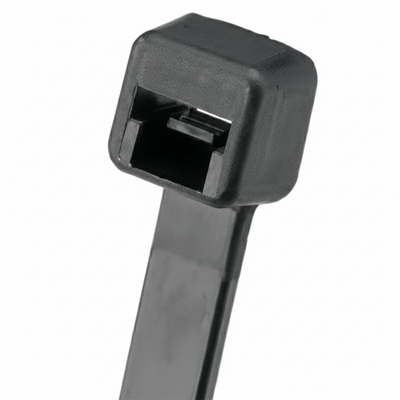 15" 25lb UV Black Polypropylene Cable Ties 100/bag Part #PP15-25-0C