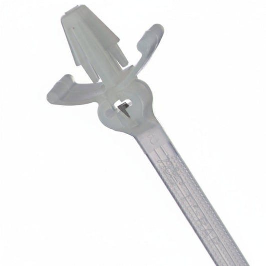 Thomas & Betts TY554M 6" 40lb Natural Push Mount Cable Tie 100/Bag