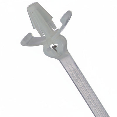 Thomas & Betts TY554M 6" 40lb Natural Push Mount Cable Tie 100/Bag