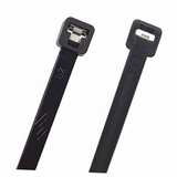 11" UV Black 50lbs Metal Tooth Cable Ties 100/bags MT11-50-0C
