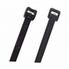 4" UV Black 18lbs Metal Tooth Cable Ties 100/bag Part #MT4-18-0C