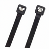 14" UV Black 50lbs Metal Tooth Cable Ties 100/bag Part #MT14-50-0M
