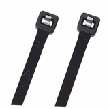 14" UV Black 50lbs Metal Tooth Cable Ties 100/bag Part #MT14-50-0C