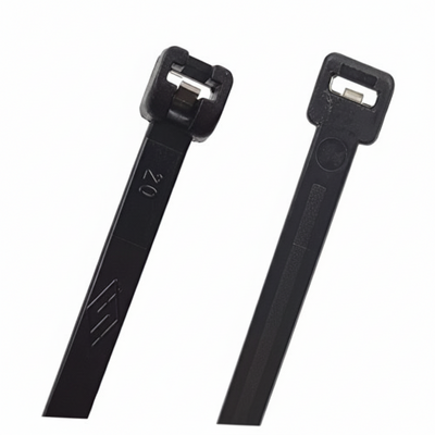 11" UV Black 50lbs Metal Tooth Cable Ties 1,000/bag Part# MT11-50-0M
