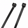 4" UV Black 18lbs Metal Tooth Cable Ties 1000/bag Part #MT4-18-0M