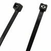 14" UV Black 120lbs Metal Tooth Cable Ties 100/bag Part #MT14-120-0C