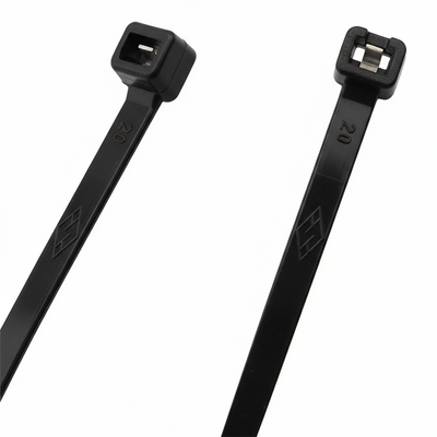 14" UV Black 120lbs Metal Tooth Cable Ties 100/bag Part #MT14-120-0C