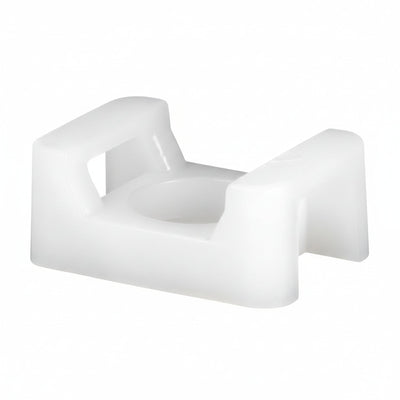 Saddle Support Mounting Base Natural #1/4" Screw 100/bag Part # CTM25-9C