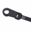 6" 40lb Black Mounting Head Cable Ties 100/bag Part #SM6-40-0C