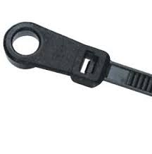 SM14-50-0C 14" 50lb UV Black Screw Mount Cable Tie