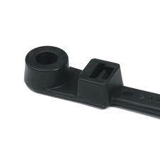 SM14-50-0C 14" 50lb UV Black Screw Mount Cable Tie