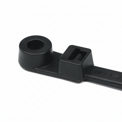 14" 50lb Black Mounting Head Cable Ties 100/bag Part #SM14-50-0C