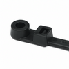 14" 120lb Black Mounting Head Cable Ties 100/bag Part #SM14-120-0C