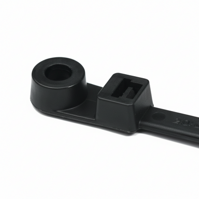 14" 120lb Black Mounting Head Cable Ties 100/bag Part #SM14-120-0C