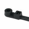8" 50lb Screw Mount UV Black Cable Ties 1000/bag Part #SM8-50-0M