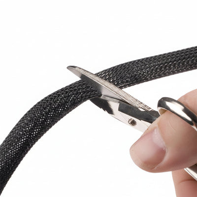 Clean Cut Fray Resistant Braided Sleeving
