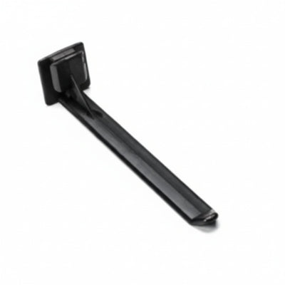 HellermannTyton SLWR40C2 Wire Retainer, Slotted Style for 4" Duct, Black, PA66, 100/Bag