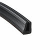 HellermannTyton SM1BK75MT Self-Extinguishing Flexiform Grommet, Panel Thickness 0.039"-0.079", PVC, Black, 75m/roll
