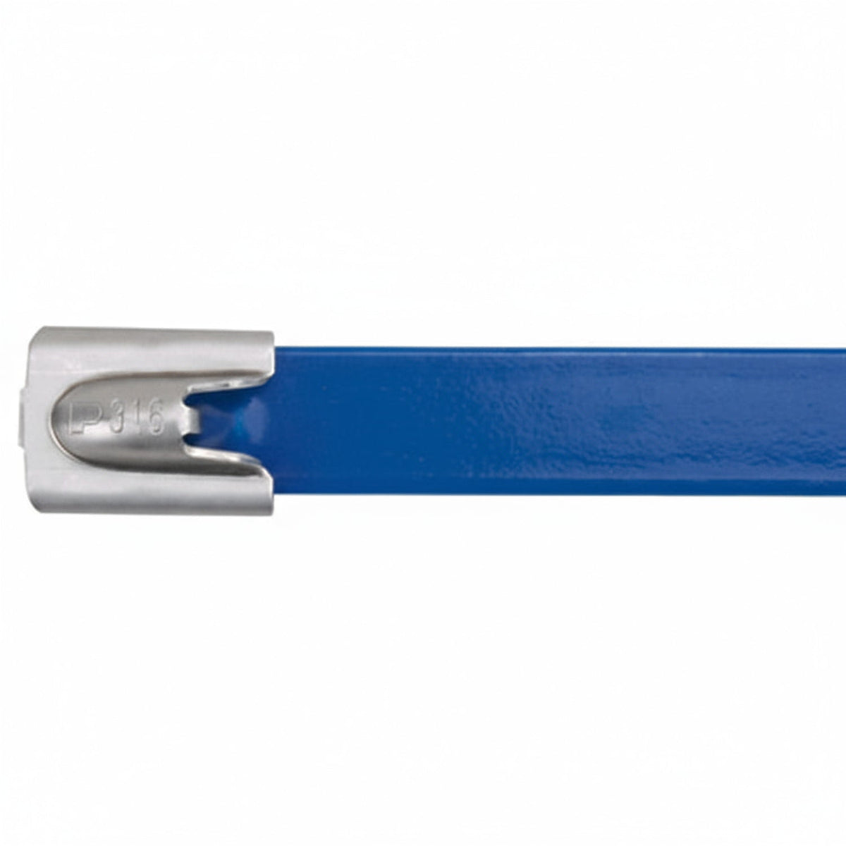 Panduit 14" 250lb Fully Coated Yellow Polyester 316 Pan-Steel Stainless Steel Cable Ties 50/bag Part #MLTFC4H-LP316YL
