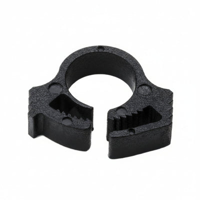 HellermannTyton SNP1GHS0M4 Snapper Hose Clamp, .24"–.26" Bundle Diameter, PA66GF13, Black, 1000/pkg