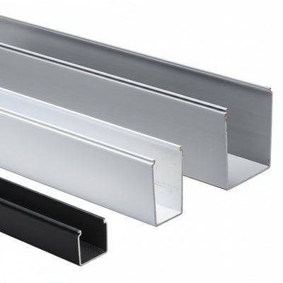 HellermannTyton 181-05501 Solid Wall Wiring Duct, .5" X .5", Non-Adhesive, PVC, Gray, 120ft/Carton