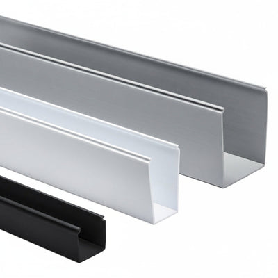 HellermannTyton 181-75750 Solid Wall Wiring Duct, .75" X .75", Non-Adhesive, PVC, Gray, 30ft/Box