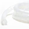 3/16" Diameter Polyethylene Natural Spiral Wrap 100ft/Spool