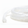 1/2" Diameter Polyethylene Natural Spiral Wrap 100ft/Spool