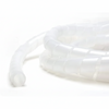 1 1/4" Diameter Polyethylene Natural Spiral Wrap 50ft/Spool