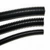 1/4" Diameter Polyethylene UV Black Split Loom Wire Tubing 100ft/Spool