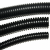 1 1/4" Diameter Polyethylene UV Black Split Loom Wire Tubing 100ft/Spool