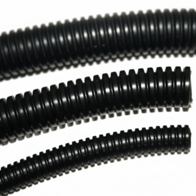 1 1/4" Diameter Polyethylene UV Black Split Loom Wire Tubing 100ft/Spool