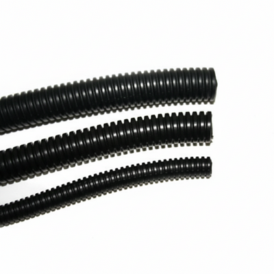 1-1/2" Diameter Polyethylene UV Black Split Loom Wire Tubing 150ft/Spool