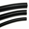 3/8" Diameter Polyethylene UV Black Split Loom Wire Tubing 100ft/Spool