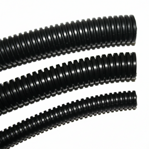 3/8" Diameter Polyethylene UV Black Split Loom Wire Tubing 1000ft/Spool