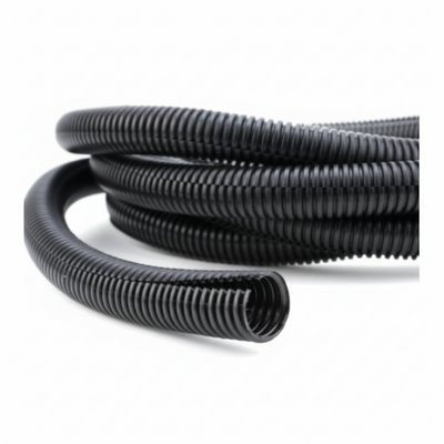 1-1/2" Diameter Polyethylene UV Black Split Loom Wire Tubing 100ft/Spool