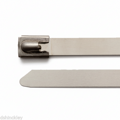 27" 150lb - 316 Stainless Steel Cable Ties Part #SSP27-LD 100/bag