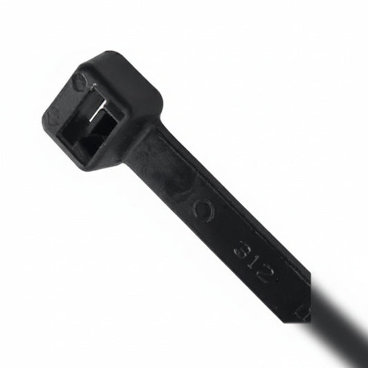 7.87" 40lb UV Black Cable Ties 1000/bag Part # I8-40-0M