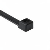 HellermannTyton T120R0PPK2 Polypropylene Cable Tie, 15.2" Long, 60lb Tensile Strength, PP, Black, 50/pkg
