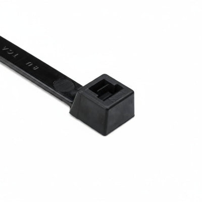 HellermannTyton T150LL0UVX2 Heavy Duty Cable Tie, 36.4" Long, UL Rated, 175lb Tensile Strength, PA66UV, Black, 25/pkg