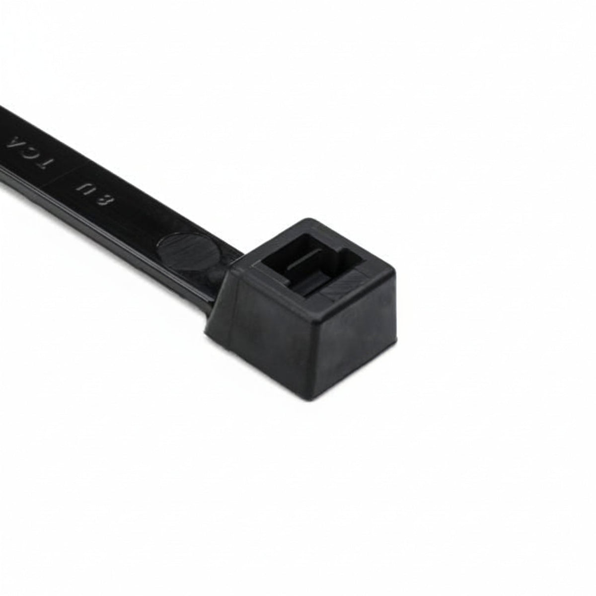 HellermannTyton T150M0UVX2 Heavy Duty Cable Tie, 21" Long, UL Rated, 175lb Tensile Strength, PA66UV, Black, 25/pkg