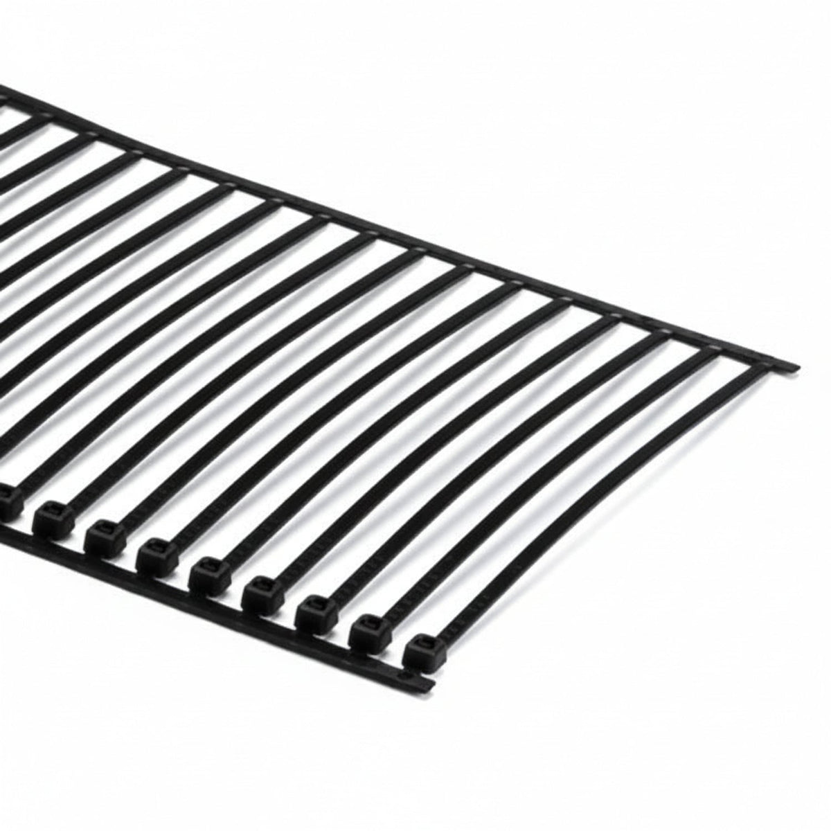 HellermannTyton T18RA50HSW Cable Tie for AT2000, 18lb Tensile Strength, PA66HS, Black, 50/bandolier, 500/pkg
