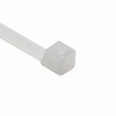 HellermannTyton T40L9M4 Standard Cable Tie, 14.6" Long, UL Rated, 40lb Tensile Strength, PA66, Natural, 1000/pkg